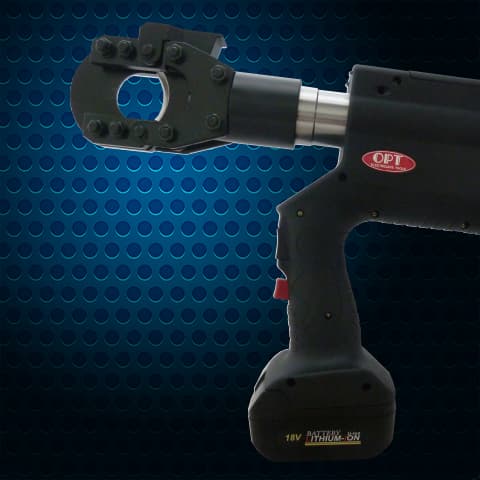 Pistol cordless hydraulic cutters