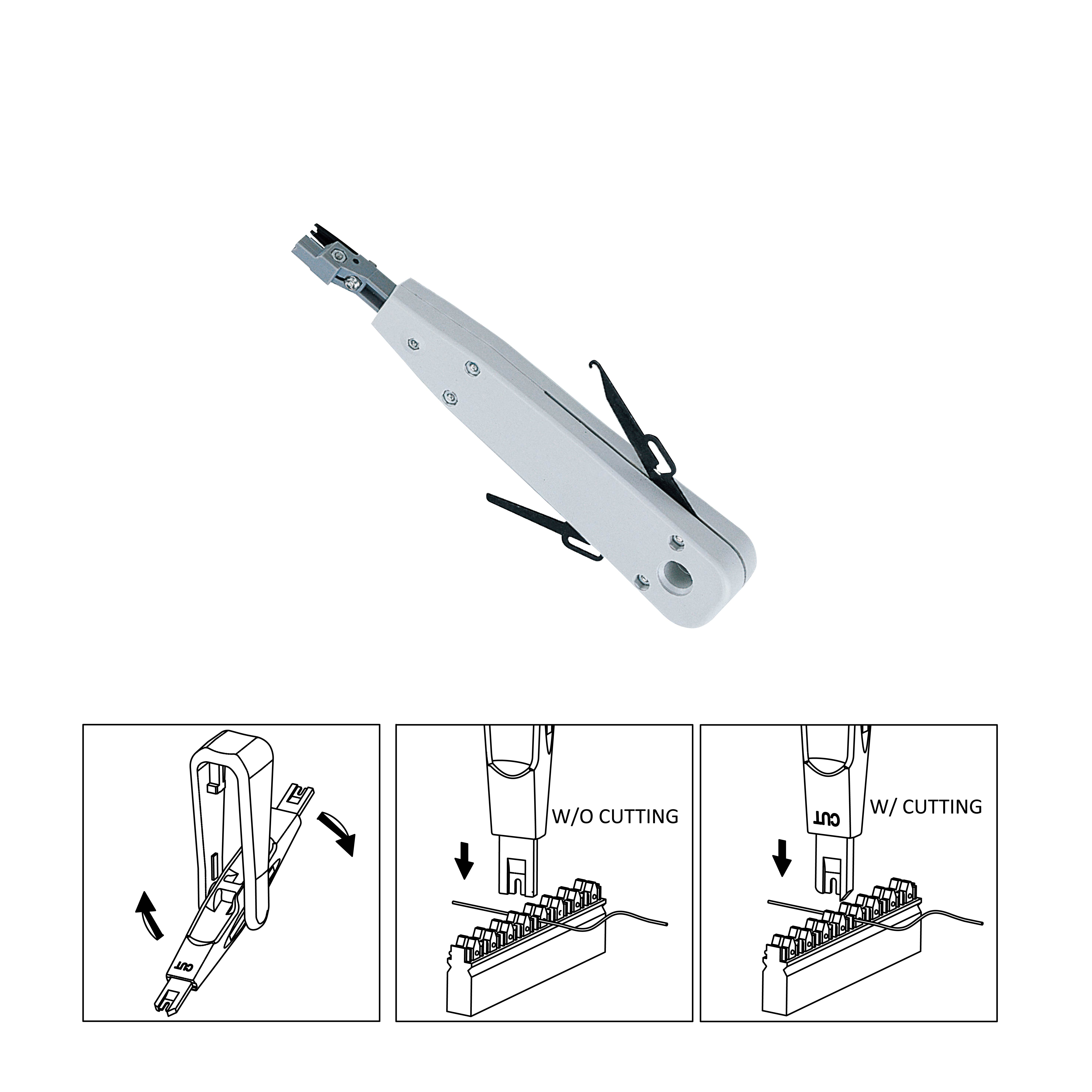 HAND IMPACT AND PUNCH-DOWN TOOLS