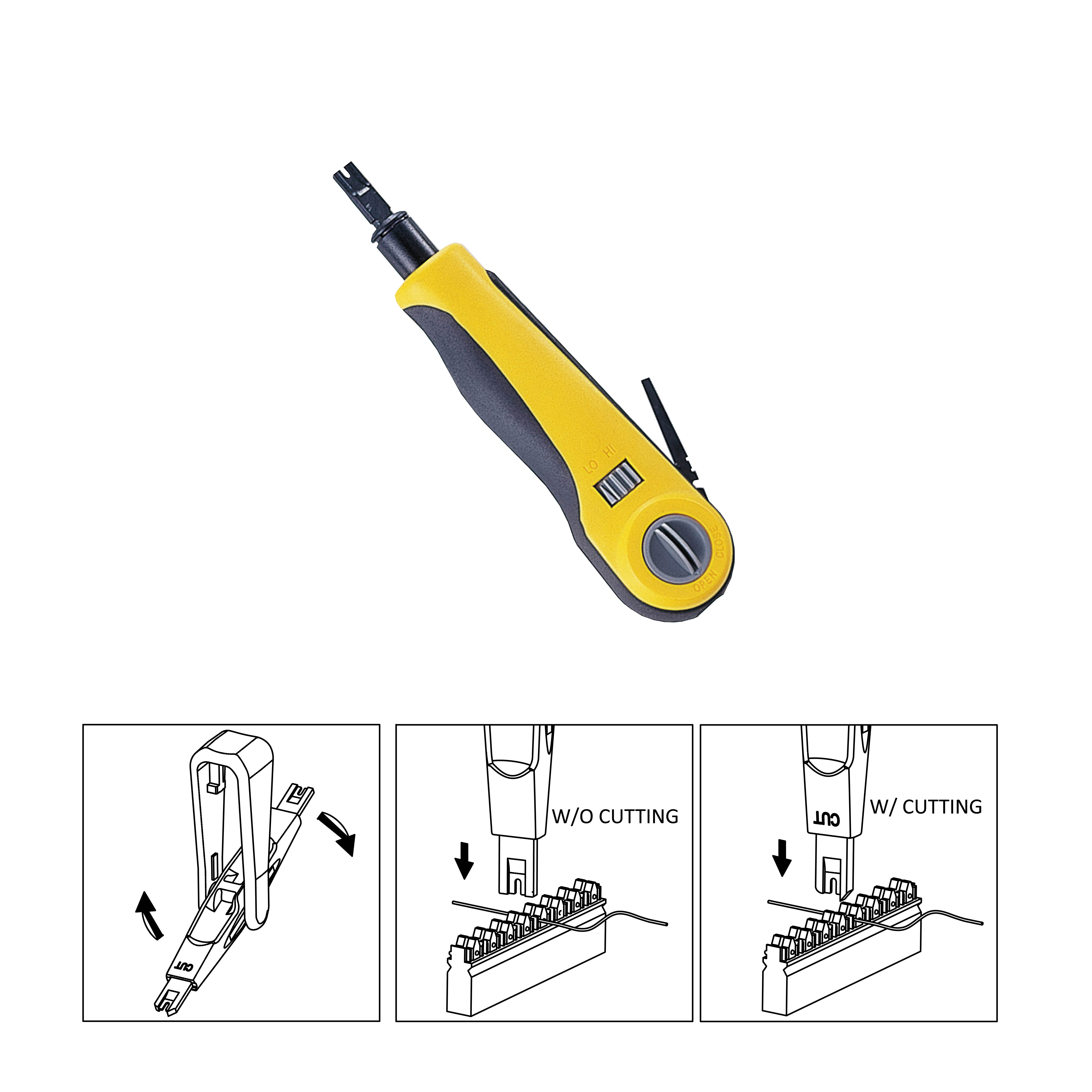 HAND IMPACT AND PUNCH-DOWN TOOLS