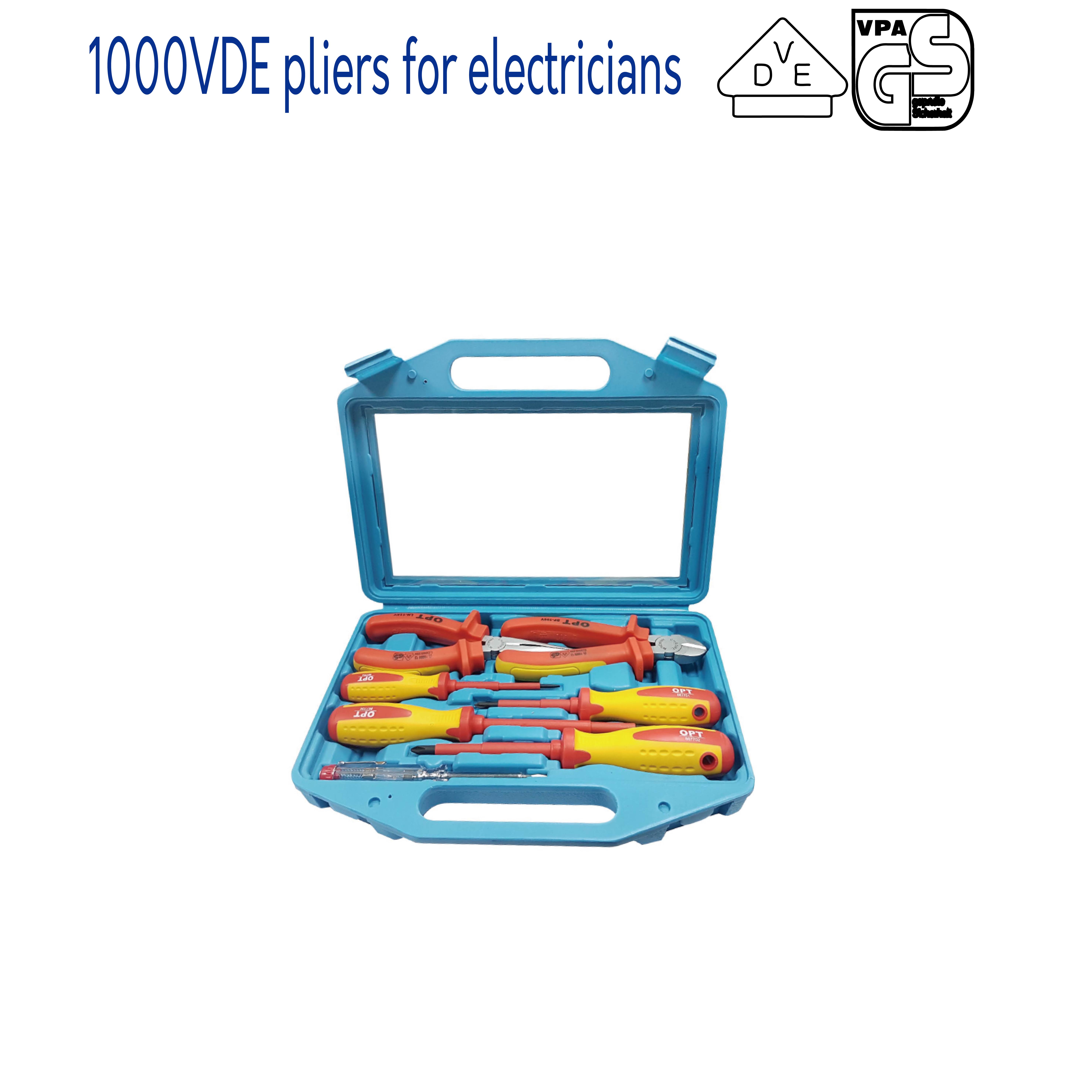 VDE ELECTRICIANS PLIERS SCREWDRIVERS KIT