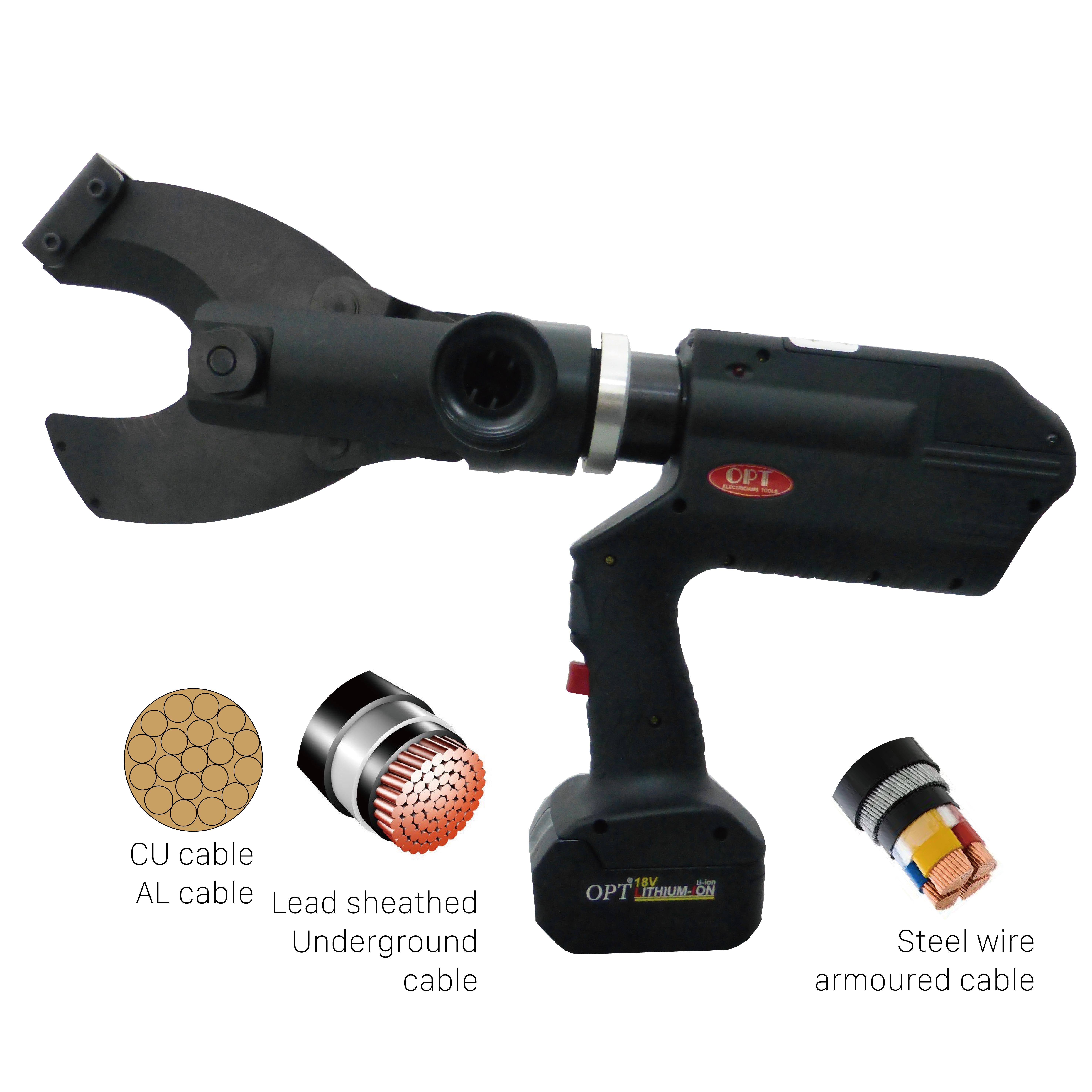 CORDLESS HYDRAULIC CABLE CUTTERS