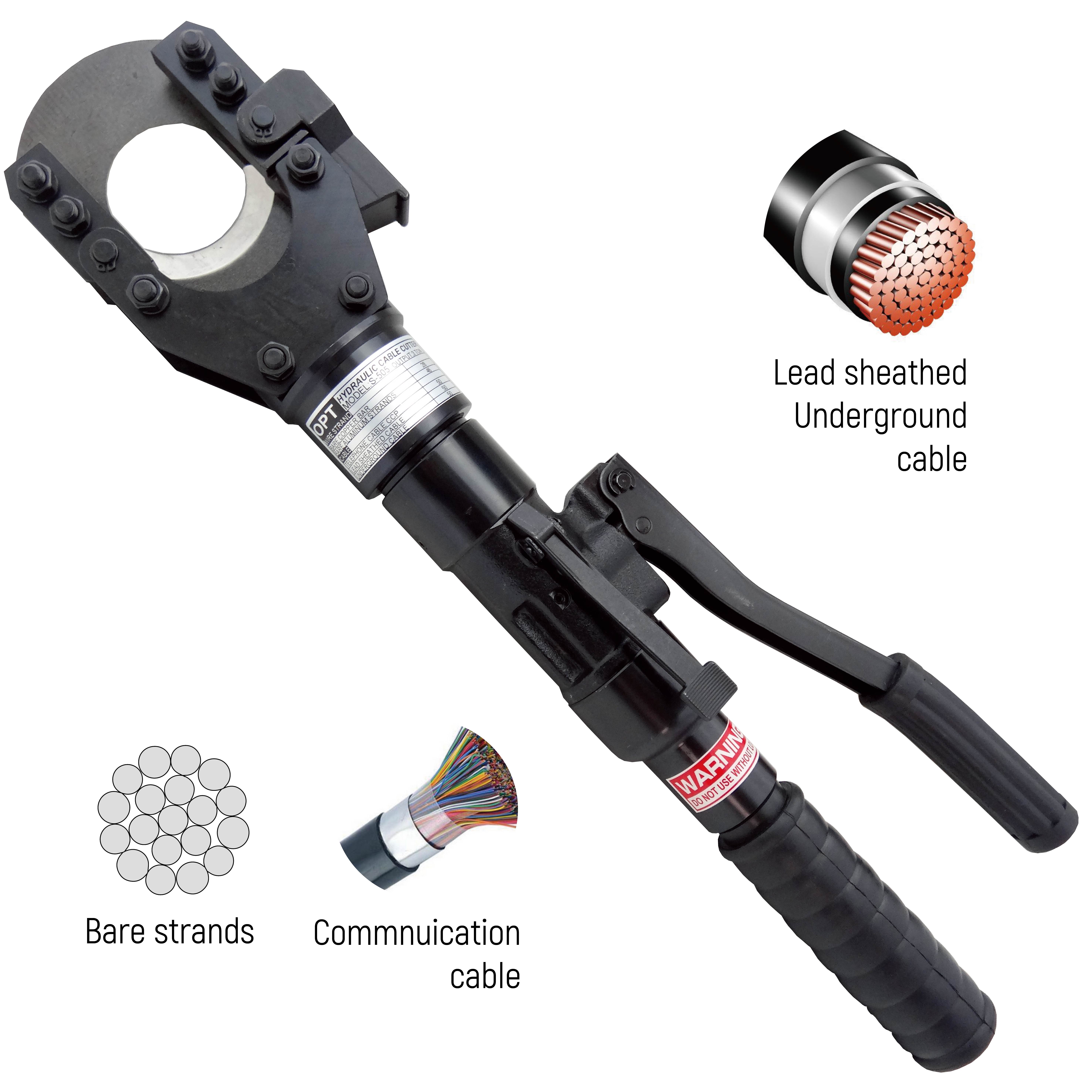 MANUAL HYDRAULIC CABLE CUTTERS