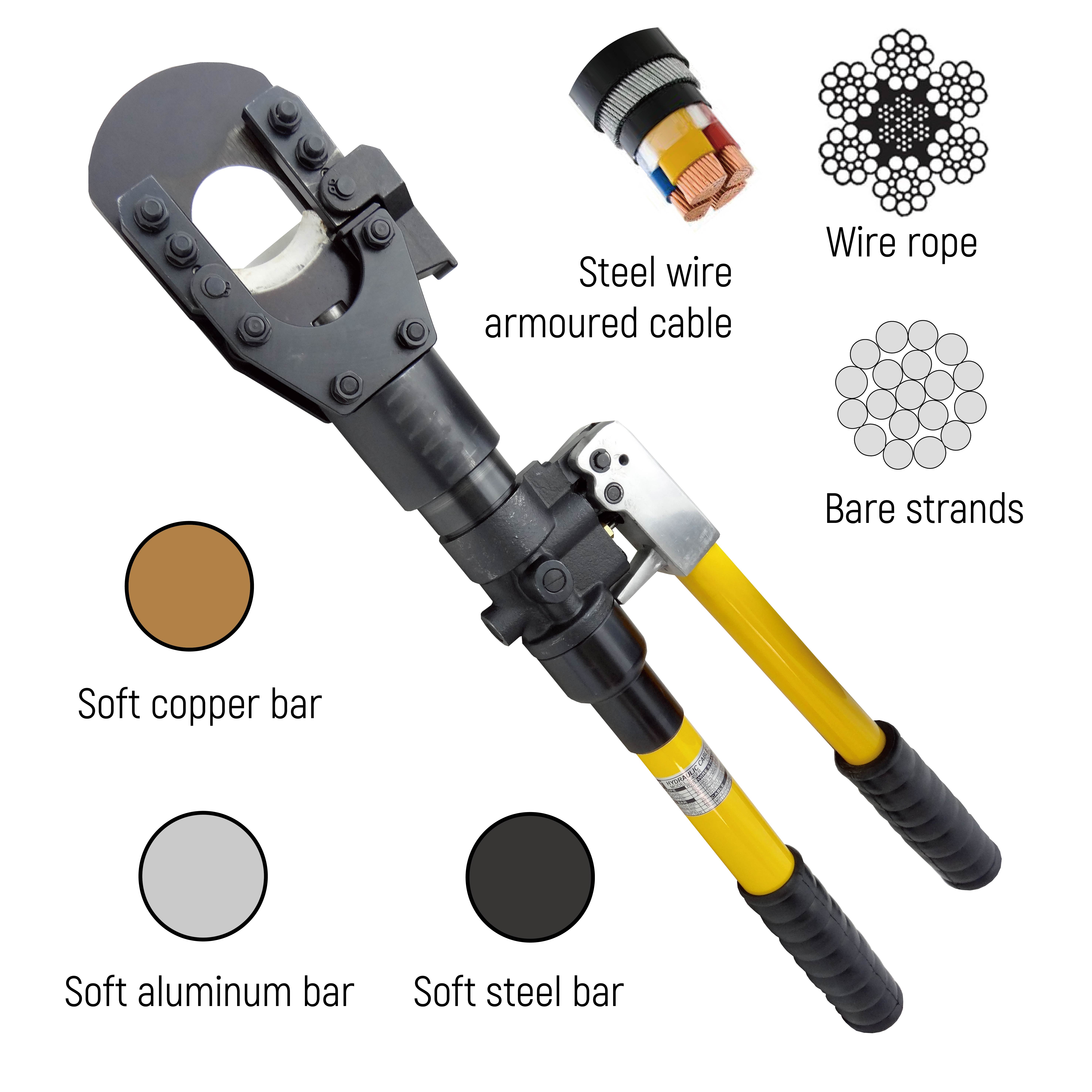 MANUAL HYDRAULIC CABLE CUTTERS