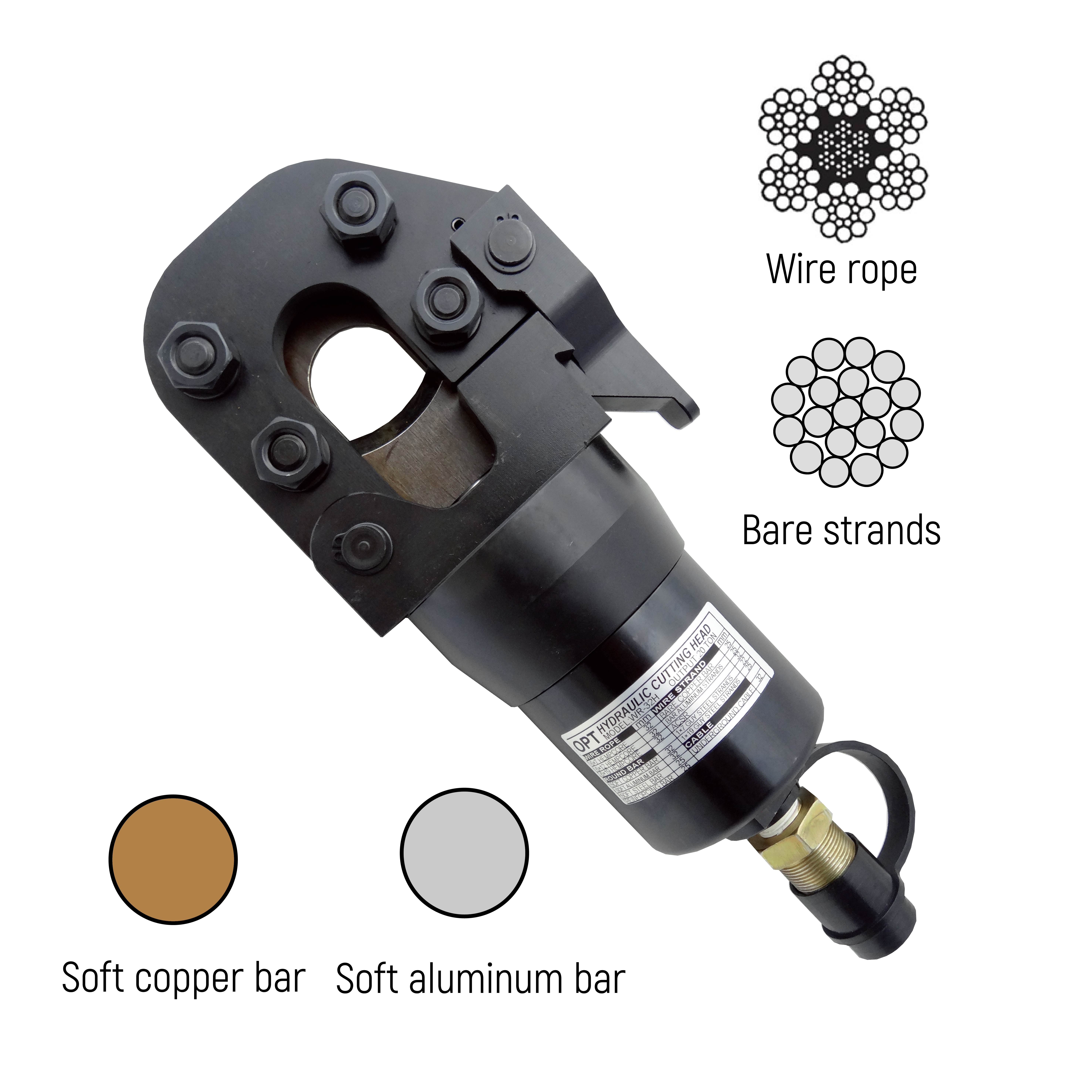 REMOTE HYDRAULIC CUTTING HEAD