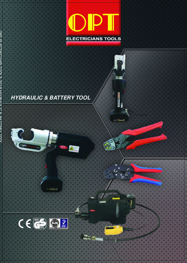 Hydraulic & Battery Tools 2019
